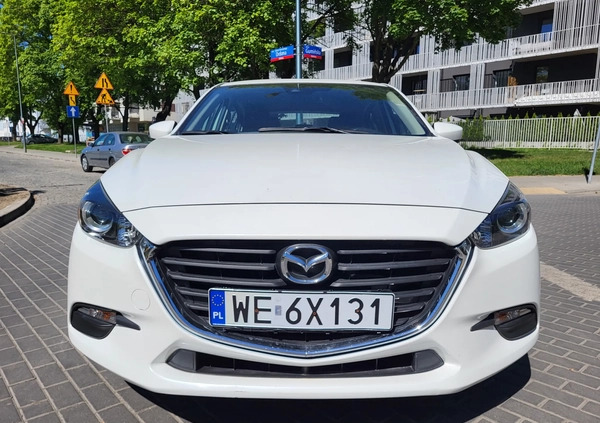 Mazda 3 cena 53900 przebieg: 43262, rok produkcji 2018 z Warszawa małe 562